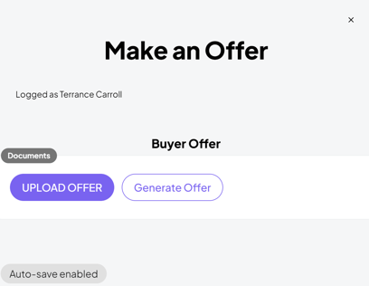 make an offer