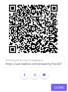 share popup toptick
